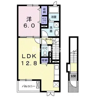 リセスガーデンIII【2階】の間取り