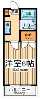 サンライトかしわ台【3階】の間取り