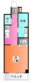 ジェイ・ジル-B【3階】の間取り