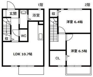 ネクストAの間取り