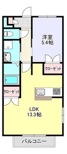 華梨【1階】の間取り