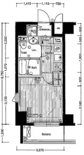 ガラ・ステージ森下【2階】の間取り
