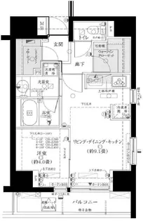 プリムローズ駒込【2階】の間取り
