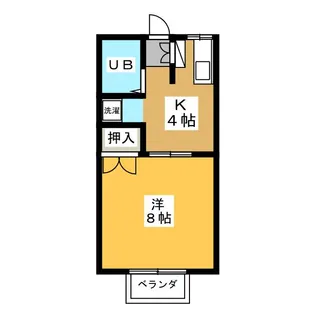 ダンデリオン【2階】の間取り