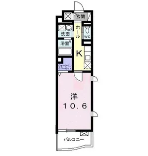 エクセレント クローバー【3階】の間取り