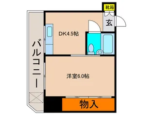 ARTE118【6階】の間取り