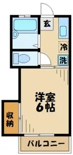 コーポヒルサイド【3階】の間取り