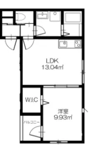 イエント国領【2階】の間取り