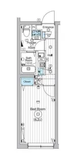 MAXIV CROS川崎大師DUE【4階】の間取り