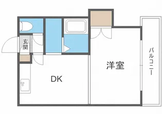 レジデンスひばりが丘【1階】の間取り