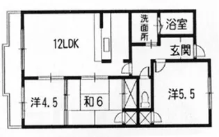 ラフィーネ昭和町【7階】の間取り