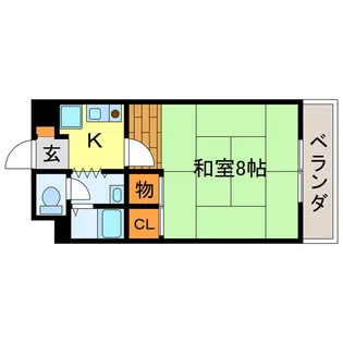 ハウゼ森の小径【3階】の間取り