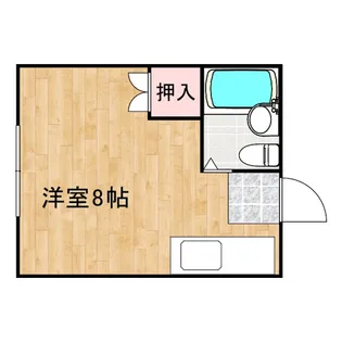 ハイツ・ジュネス【2階】の間取り