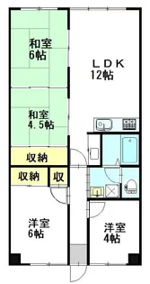 MAC弘前コート【3階】の間取り