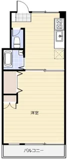 佐佐木第二マンション【4階】の間取り