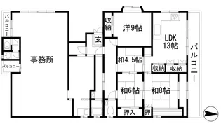 スインスィア フナコシ【3階】の間取り