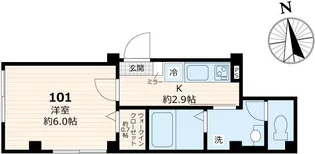 Maison Noire【1階】の間取り