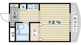 アルソレイユ【1階】の間取り