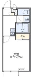 レオパレスもみじ【1階】の間取り