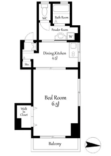 エステート原【2階】の間取り