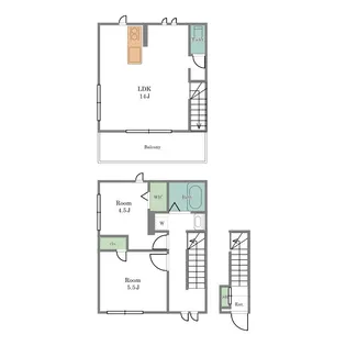 Villa Symbioseの間取り