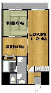ファミリーコーポ 行徳【10階】の間取り