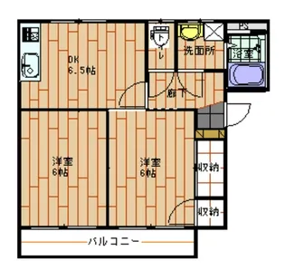 メゾンコイケ【1階】の間取り