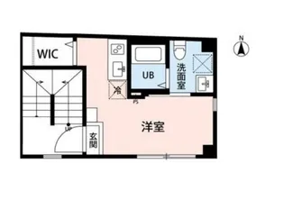 クレーヴ蒲田【2階】の間取り