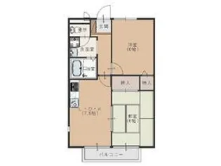 エスポワール C【2階】の間取り