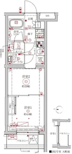 クレイシアIDZ大泉学園【3階】の間取り
