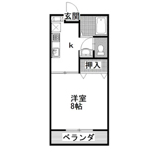 クレッシェンド【1階】の間取り