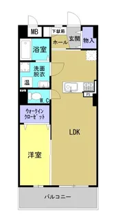 アーバンクレスト【3階】の間取り