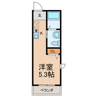 ミルクリーク野菊野 B棟【2階】の間取り