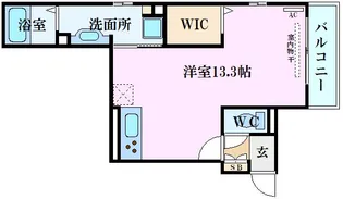 プレジェ西白島【3階】の間取り