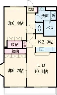 グレース・ガーデン【1階】の間取り