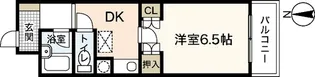 エスポアール石川【7階】の間取り