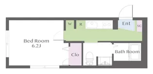 アーク ヴィラ【1階】の間取り