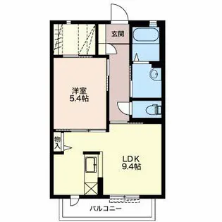 グランシャリオ【2階】の間取り
