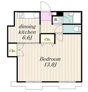 メゾン・ド・アルバ【1階】の間取り