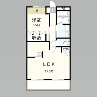 プルメリア【2階】の間取り