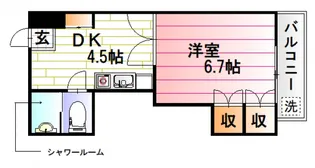 ポエムサンライズ【1階】の間取り