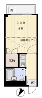 Y’sコート【2階】の間取り