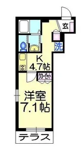 San Sara サンサーラ【1階】の間取り