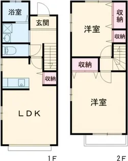 サニーヒルズの間取り