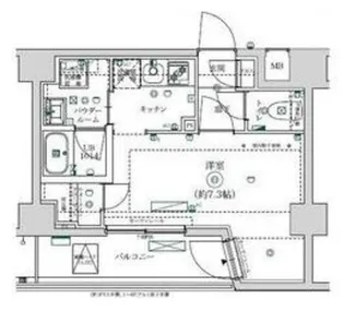MAXIV武蔵新城TRE【3階】の間取り