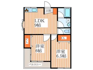 グラン田無【1階】の間取り