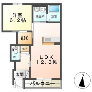Pentas【1階】の間取り