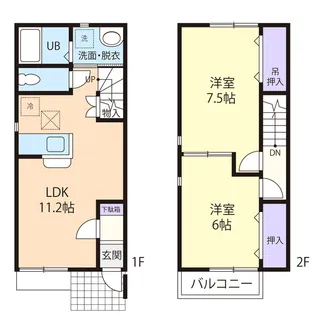 ステラ☆ヒルの間取り