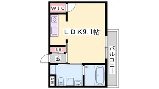 コリーヌ【2階】の間取り