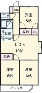 メゾン山勝【9階】の間取り